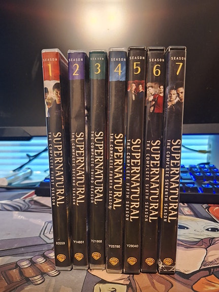 Supernatural kaudet 1–7 DVD-boksit