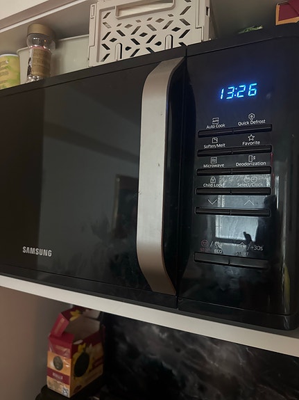 Samsung mikroaaltouuni musta