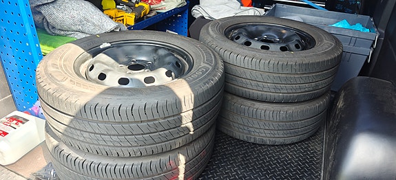 Goodyear Cargo 2 215/65R16C vanteet + TPMS (Trafic / Primastar 2014->)