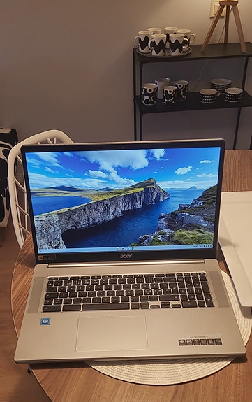 Acer Chromebook 317 CB317-1H – 17,3" Full HD IPS – Erinomainen kunto
