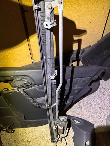 W220 takalasin sähköverho