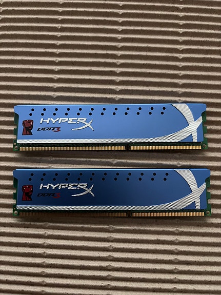 Kingston HyperX DDR3 RAM-muistit 2x4GB