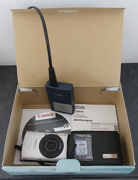 Digikamera, Canon Digital IXUS 860 IS