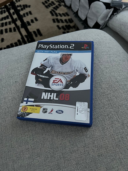EA Sports NHL 08 PlayStation 2 peli