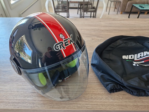Lasten moottoripyöräkypärä Grex koko xs