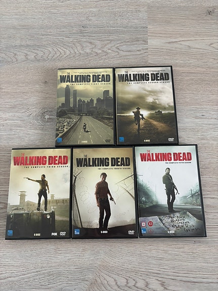 The Walking Dead DVD-kaudet 1-5