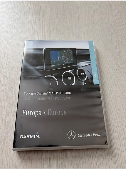 Mercedes-Benz navigaattori SD-kortti MAP PILOT 2018 Eurooppa