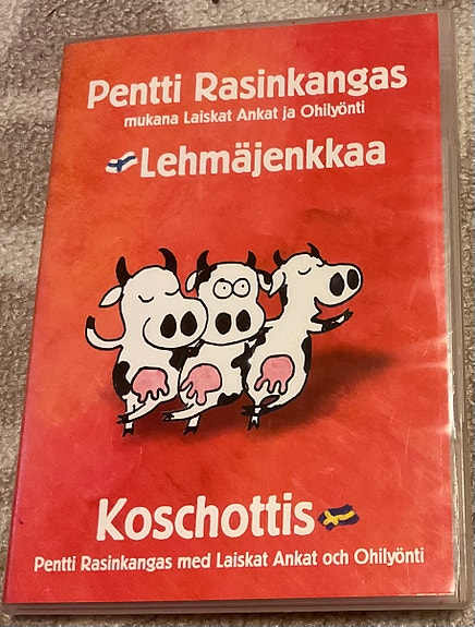Pentti Rasinkangas -  Lehmäjenkkaa ( musiikki DVD )