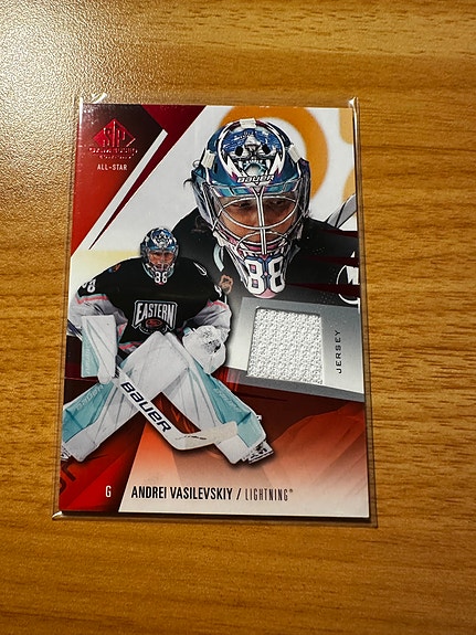 Upper Deck Andrei Vasilevskiy Tampa Bay Lightning
