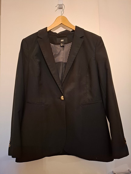H&M naisten bleiseri koko 42 musta