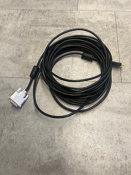 Hdmi-DVI 10m kaapeli