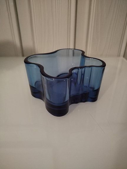 Iittala Aalto kulho sininen