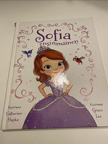 Sofia ensimmäinen -lastenkirja kovakantinen