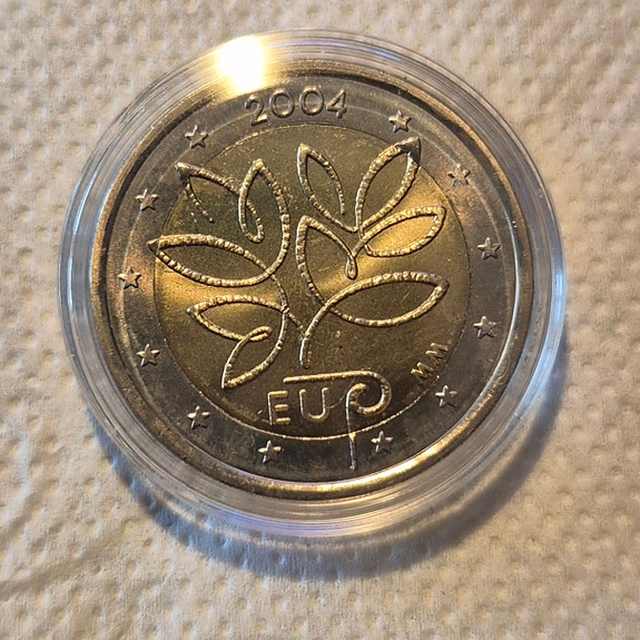 2€ Risuraha 2004 Suomi EU:n laajeneminen kapselissa