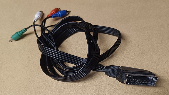 SCART-komponenttikaapeli