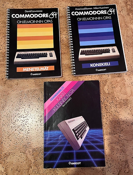 Commodore 64 C64 kirjat