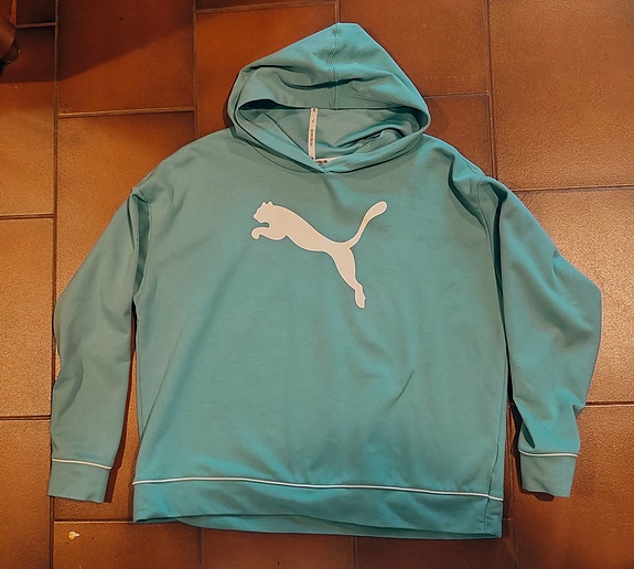 Puma huppari M turkoosi