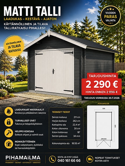 talli/varasto matti