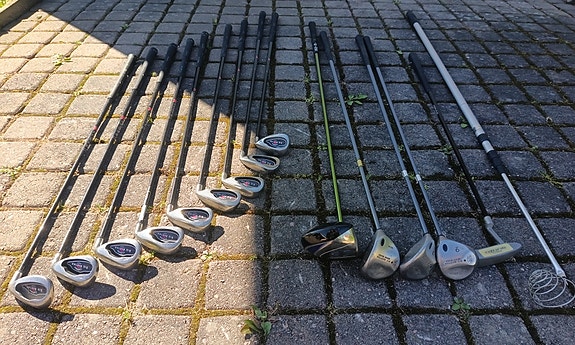 Golfbägi ja mailat