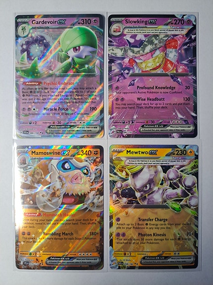Pokemon ex kortteja eng/jpn kieliset