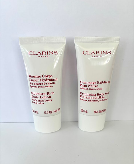 Clarins kosmetiikkasetti vartalolle