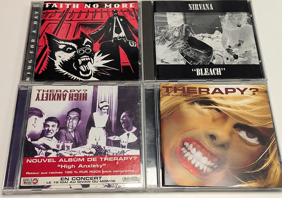 Green Day Nirvana Pearl Jam Bad Religion Offspring Therapy? Faith No More