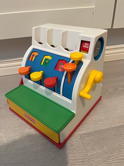 Fisher-Price kassakone
