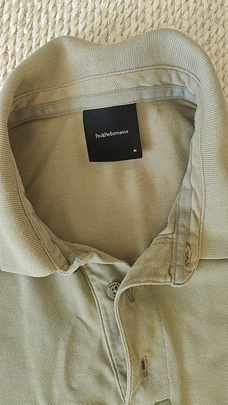 Peak Performance M Classic Cotton Polo paita M vihreä