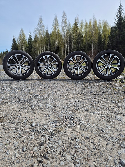 17 volkswagen passat b8 alkuperäiset aluvanteet