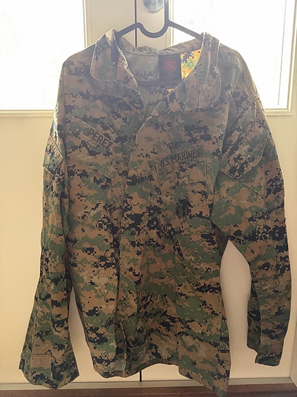Kandor US Marines maastokuvioinen takki koko L