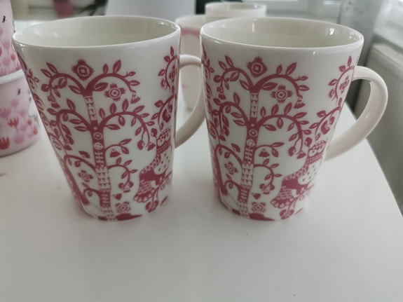 (VARATTU) Iittala Taika-mukit, vaaleanpunainen, 2kpl
