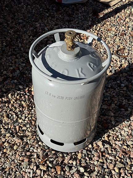 Kaasupullo 11 kg