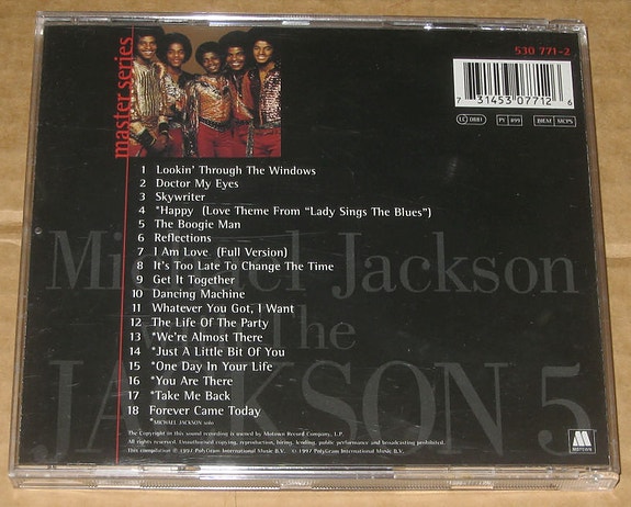 Michael Jackson, Vonda Shepard, New Young Pony Club, Eels, Peggy Lee