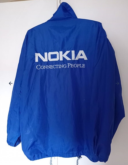 Nokian tuulitakki -90 luvulta