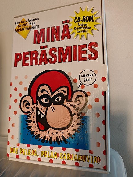 Minä Peräsmies CD-ROM vuodelta 1998