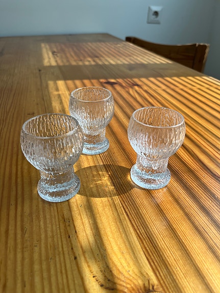 Iittala Kekkerit snapsilasit