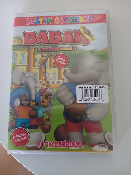 Babar ja kookoskriisi lasten DVD