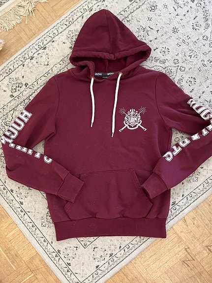 Harry Potter huppari viininpunainen xs