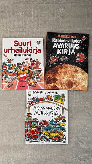 Mauri Kunnas -kirjoja