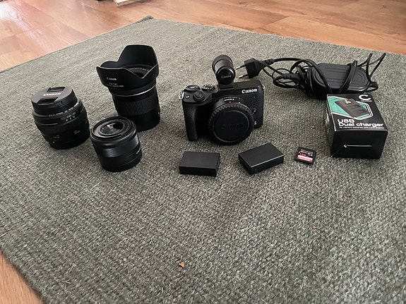 Canon EOS M6 Mark ii järjestelmäkamera