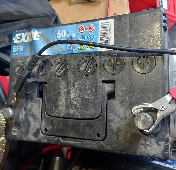 Akku exide EFB 60 ah