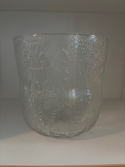 Iittala lasimaljakko kirkas