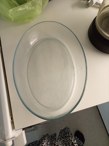 IKEA lasinen uunivuoka soikea