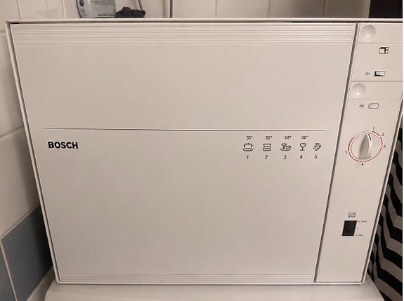 Bosch pöytämallinen astianpesukone valkoinen