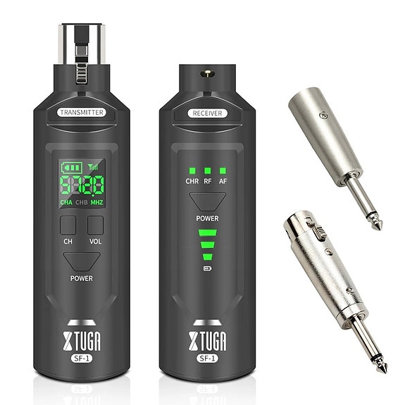 XTUGA Wireless XLR Transmitter & Receiver