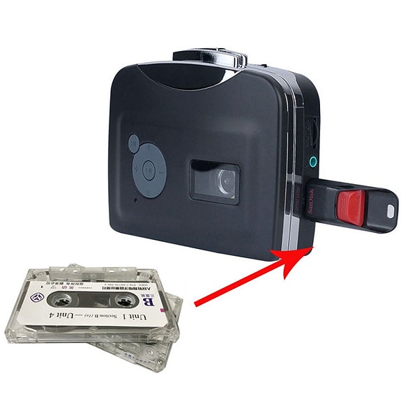 C-kasetin muuntaja MP3 (Black)