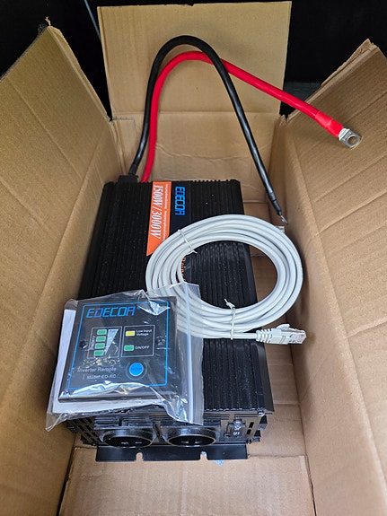 Siniaalto invertteri 1500w/3000w