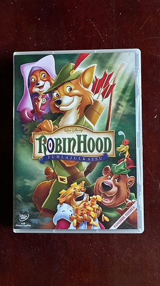 Disney Robin Hood juhlapainos DVD
