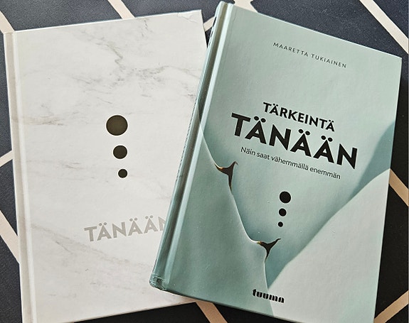 Uudenveroinen kirjapaketti (Maaret Tukiainen Tärkeintä tänään ja Tänään)