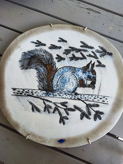 Nuutajärvi Fauna Fennica seinälautanen